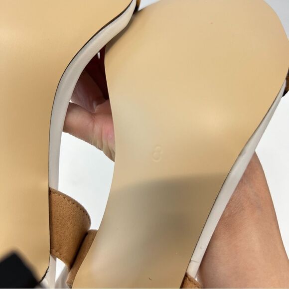 FSJ women sexy leopard print slingback open toe heels pumps sandal casual comfy - Picture 6 of 6